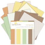 2 juegos de papel de fondo para álbumes de recortes de 6 pulgadas, manualidades hechas a mano - Imagen 2