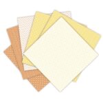 2 juegos de papel de fondo para álbumes de recortes de 6 pulgadas, manualidades hechas a mano - Imagen 4