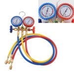 Válvula de doble medidor de fluoración de refrigeración de aire acondicionado de coche