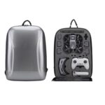 Para DJI AVATA bolsa de almacenamiento carcasa dura impermeable bolso de hombro mochila, Style 1 Metal Gray Black Inner