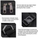 Para DJI AVATA bolsa de almacenamiento carcasa dura impermeable bolso de hombro mochila, Style 1 Metal Gray Black Inner - Imagen 6