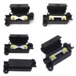 10 Uds. Bloque de fusibles de perno de horquilla pequeña caja de fusibles de aire acondicionado de coche portafusibles, 10pcs Fuse Holder - Imagen 2