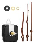 Kit de reparación de esfera de reloj de cuarzo, piezas de reloj de pared DIY, especificaciones:, Movement+S02 Wooden Needle