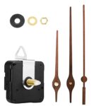 Kit de reparación de esfera de reloj de cuarzo, piezas de reloj de pared DIY, especificaciones:, Movement+S03 Wooden Needle