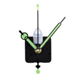 5 juegos de longitud del eje 18,5 mm reloj de cuarzo movimiento silencioso + manos luminosas kit de bricolaje, especificaciones:, Movement+3 Sets Needles - Imagen 3