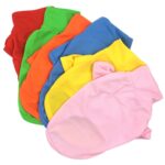 Polo de color caramelo para perros Ropa de manga corta para mascotas, XS - Imagen 3