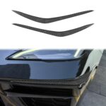 For Chevrolet Corvette C8 2pcs /Set Bumper Lip Decorative Sticker - Imagen 2