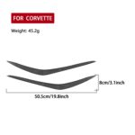 For Chevrolet Corvette C8 2pcs /Set Bumper Lip Decorative Sticker - Imagen 3