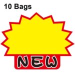 10 bolsas 25x19cm Etiqueta de precio de producto Etiqueta de precio de supermercado Etiqueta de precio de explosión, WM-003
