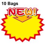 10 bolsas 21x15cm Etiqueta de precio de producto Etiqueta de precio de supermercado Etiqueta de precio de explosión, WM212