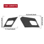 For Chevrolet Corvette C8 2pcs /Set Door Radar Sticker - Imagen 3