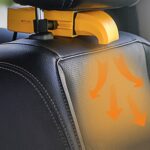 Coche 12V Calentador Descongelar Nieve Desempañador, Yellow Dual Use