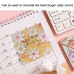 H034 10pcs Tear-off Memo Pad Message Memo Handbook Pegatinas decorativas, 10 sets Misty Cloud Peak Series Random - Imagen 5