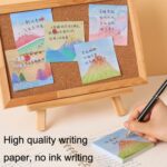 H034 10pcs Tear-off Memo Pad Message Memo Handbook Pegatinas decorativas, 10 sets Rose Little Prince Series Random - Imagen 6