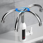 ZSW-D02 Grifo eléctrico de cocina caliente instantáneo con pantalla digital inteligente para el hogar, enchufe:, EU Plug - Imagen 4