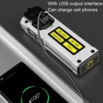 LH-B59 Mantenimiento del automóvil Destacado Luz de camping Luz de visita de emergencia, LH-B59 Black - Imagen 5