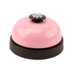 3 uds juguete para mascotas entrenamiento llamado cena campana pequeña huella anillo perro juguetes, 3pcs Pet Bell Pink
