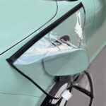 Puerto de carga de vehículos eléctricos Cubierta de lluvia transparente magnética, Rain Cover Black