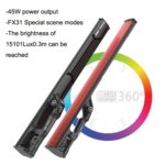 Colorido Stick Light Hand Holds Fotografía LED Fili Lights, YONGNUO YN660 RGB Standard Version+Remote Control - Imagen 2
