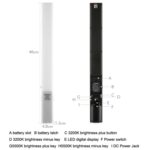 YONGNUO YN360S SLR LED Luz de relleno Stick Cámara de mano Luces Lámpara de foto externa, Estilo:, YONGNUO YN360S Standard+Package - Imagen 3