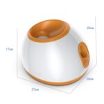 CWFQQ-1 Lanzador de pelotas de tenis Perros Juguetes interactivos, Adaptador:, US Plug - Imagen 2