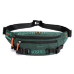 HAOSHUAI 5132 Outdoor Men Riñonera Sports Running Chest Bag, 5132 Dark Green