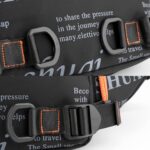HAOSHUAI 5135 Bolso de cintura para hombres al aire libre Bolso de hombres de tela de nylon impermeable, 5135 Black - Imagen 5