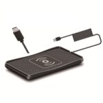 Alfombrilla antideslizante para cargador inalámbrico QI para coche C3 de 15 W, C3 Type-C Interface