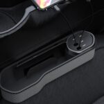 Cargador de coche multifuncional con organizador de clip para asiento de coche, especificación:, Carbon Fiber