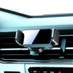 Sostenedor eléctrico del teléfono móvil de la navegación elegante del mercado de aire del coche, 661 Clamping