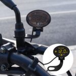 Monitoreo de voltaje de batería de motocicleta YL-M01 Medidor de voltaje inteligente M-STAR, YL-M01 Gold