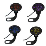 Monitoreo de voltaje de batería de motocicleta YL-M01 Medidor de voltaje inteligente M-STAR, YL-M01 Blue - Imagen 2