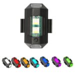 3 uds M1 motocicleta bicicleta avión explosión luces crucero intermitente Anti-luz de colisión trasera