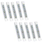 MK-224 10pcs 12-24V Camión Remolque 9LED Luz lateral Luz trasera Luz de señal, MK-224(White)