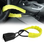Cerradura antirrobo de seguridad para volante de coche S308, S308 Red - Imagen 2