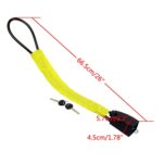 Cerradura antirrobo de seguridad para volante de coche S308, S308 Yellow - Imagen 3