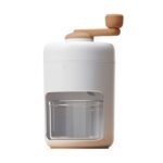 Trituradora de hielo Manual pequeña para el hogar, Mini máquina portátil para batidos de hielo, T555