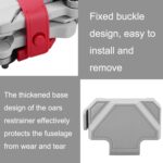BRDRC DJI-8936 para DJI Mavic Mini / Mini 2 / Mini SE Beam Paddle Device Propeller Blade Retainer, For DJI Mavic Mini / Mini 2 / Mini SE(Red) - Imagen 3