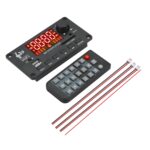 JX-Y04 12V 50W Pantalla a color Bluetooth Placa de decodificación, compatible con FM / Llamada / Grabación, JX-Y04 Black