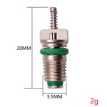 50 piezas R134A Auto aire acondicionado válvula núcleo boca válvula de escape rápido - Imagen 2