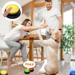 Botón de comunicación para mascotas Dog Vocal Box Recording Vocalizer, Style: Recording Model, Yellow - Imagen 6