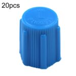 Tapa antipolvo de plástico para válvula de aire acondicionado de automóvil 20 piezas, High Pressure