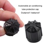Tapa a prueba de fugas de válvula de plástico a prueba de polvo para aire acondicionado de coche 20 piezas, Small - Imagen 3