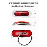 1 par MK-234 12V Yacht Ships 4LED Luces de navegación Luz de señal roja y verde - Imagen 3