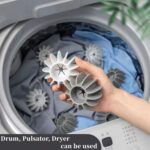 20 piezas Bola de lavandería Eliminación de manchas Bola de limpieza antienredos para lavadora, Water Truck Gray - Imagen 4