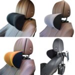 Reposacabezas de espuma viscoelástica en forma de U con ajuste universal para coche A09 5D, U-shaped (Black) - Imagen 2