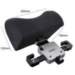 Reposacabezas de espuma viscoelástica en forma de U con ajuste universal para coche A09 5D, U-shaped (Black) - Imagen 3