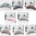 2 uds., reposacabezas para el cuello para niños, funda cómoda para el hombro, almohada protectora para el cuello del coche, 2pcs (Pink Stripe) - Imagen 2