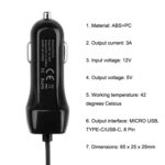 Carga rápida 522AL con carga de teleférico, interfaz de salida:, Type-C/USB-C (Black) - Imagen 5