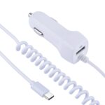 Carga rápida 522AL con carga de teleférico, interfaz de salida:, Type-C/USB-C (White)
